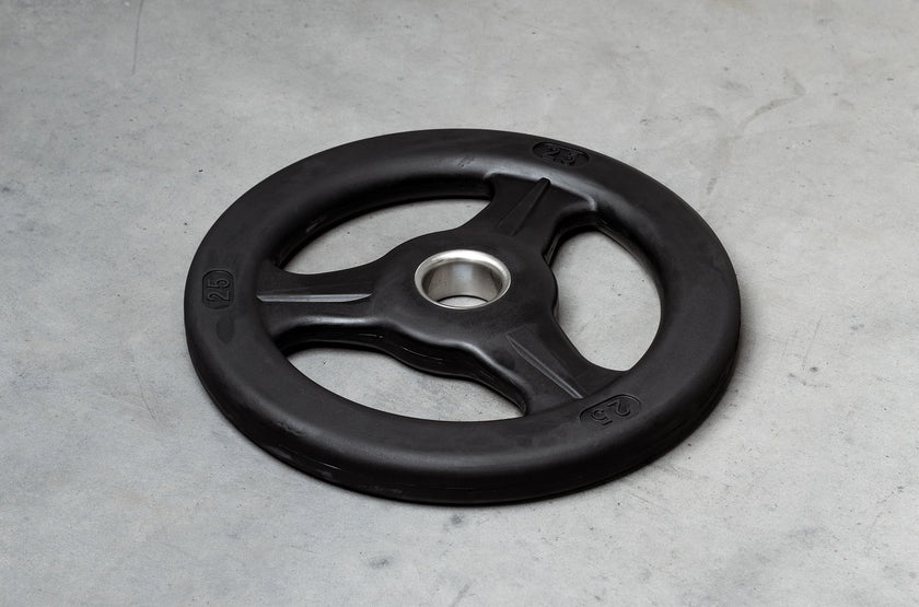 25 lb Black Grip Plate